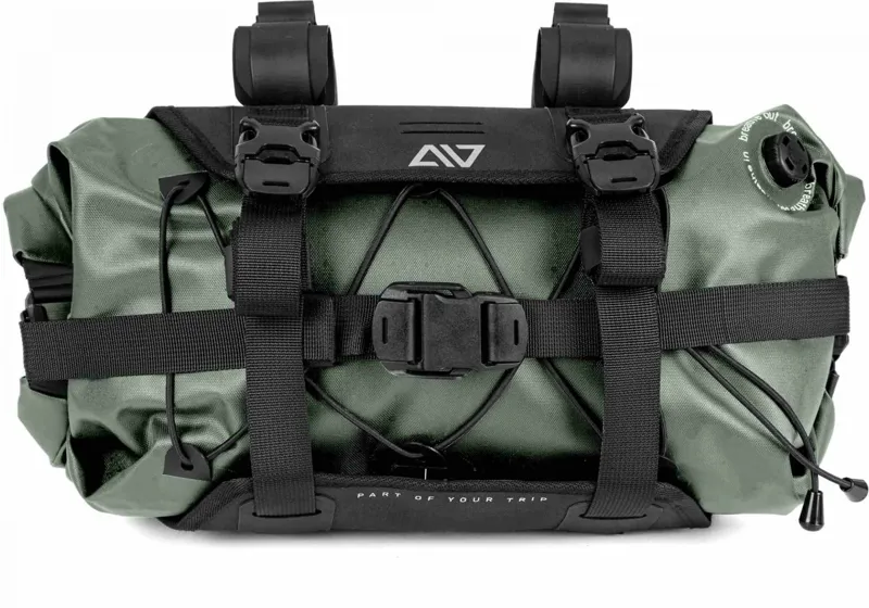 Acid Pack Pro 9 Handlebar Bag in Black/Green-6